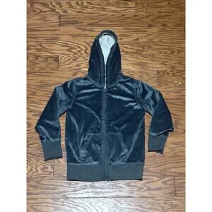 Pink Laundry Youth Girls Blue Full Zip Fleece Hooded Hoodie Jacket, Sz 7/8